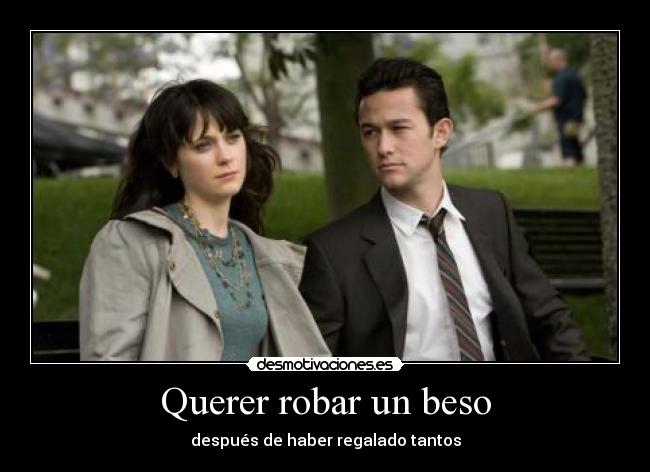 Querer robar un beso - 