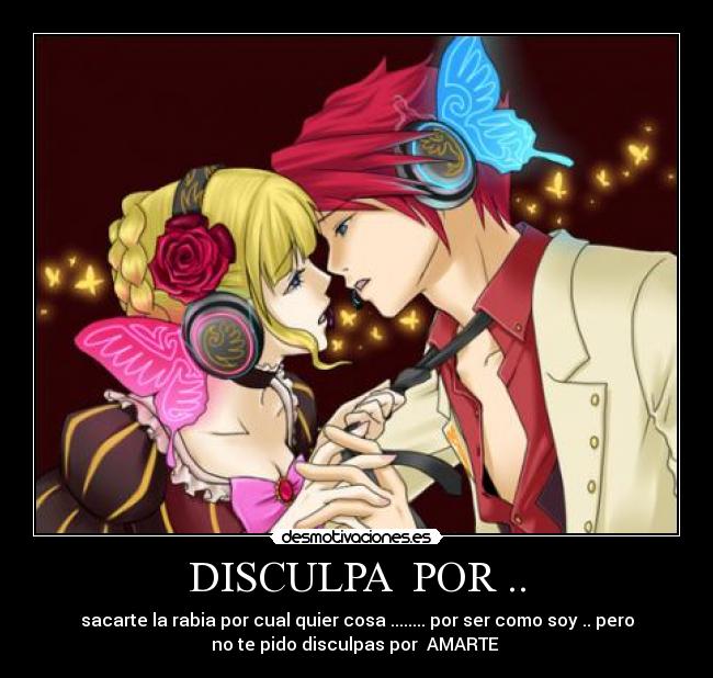 DISCULPA POR .. -