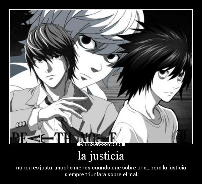 la justicia -