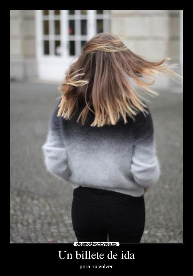 Un billete de ida - 