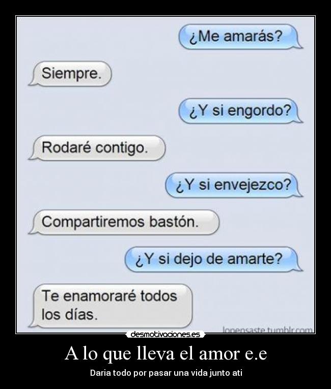 A lo que lleva el amor e.e -