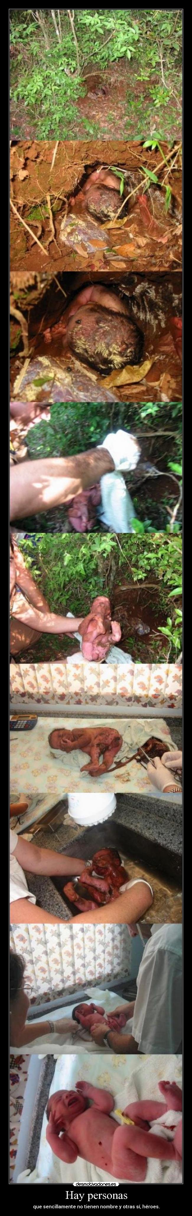 Hay personas - que sencillamente no tienen nombre y otras sí, héroes.