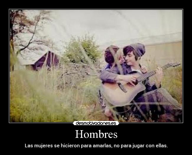 Hombres -