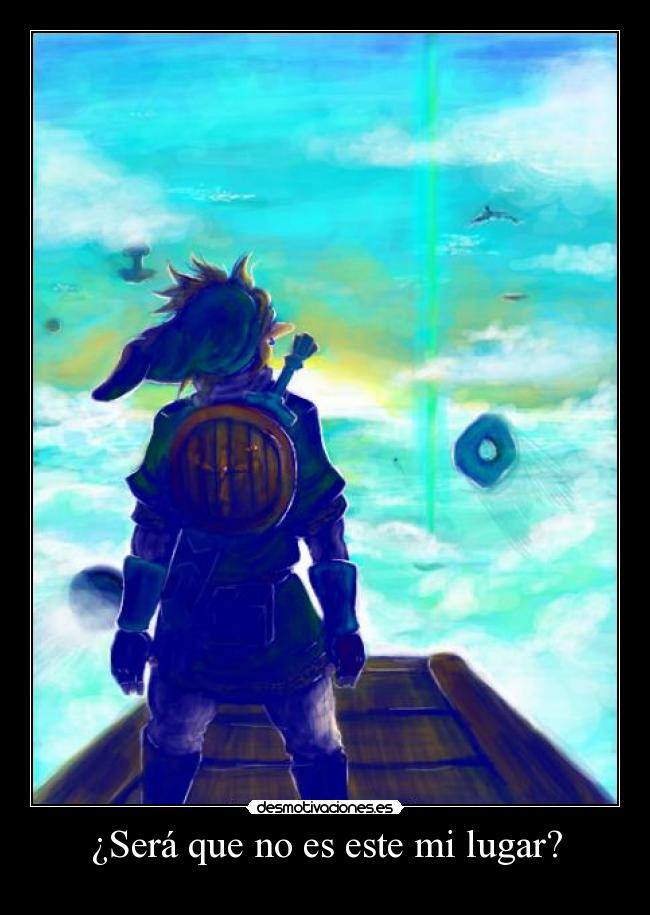 ¿Será que no es este mi lugar? -
