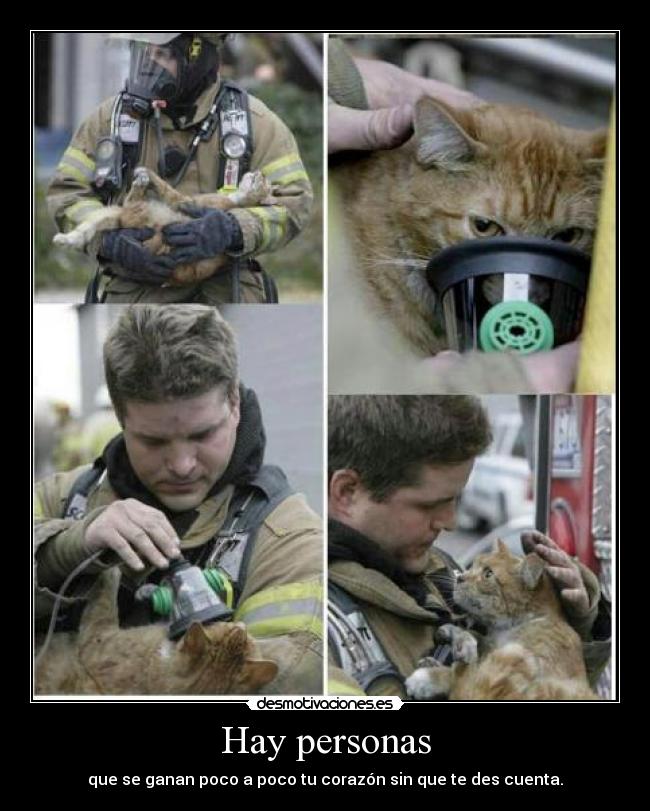 Hay personas - que se ganan poco a poco tu corazón sin que te des cuenta.