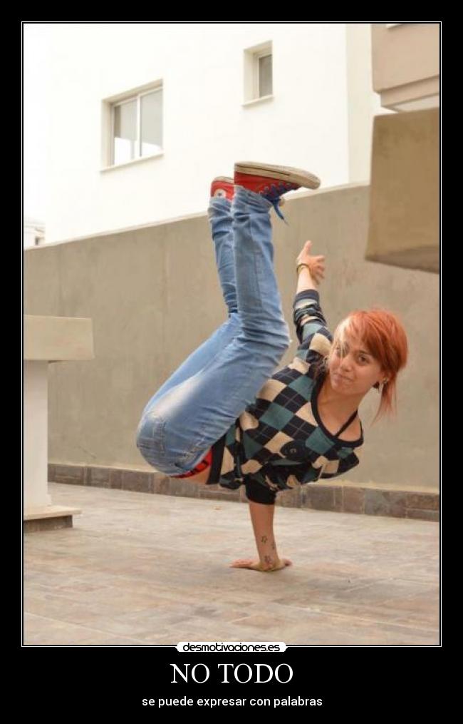 NO TODO - se puede expresar con palabras