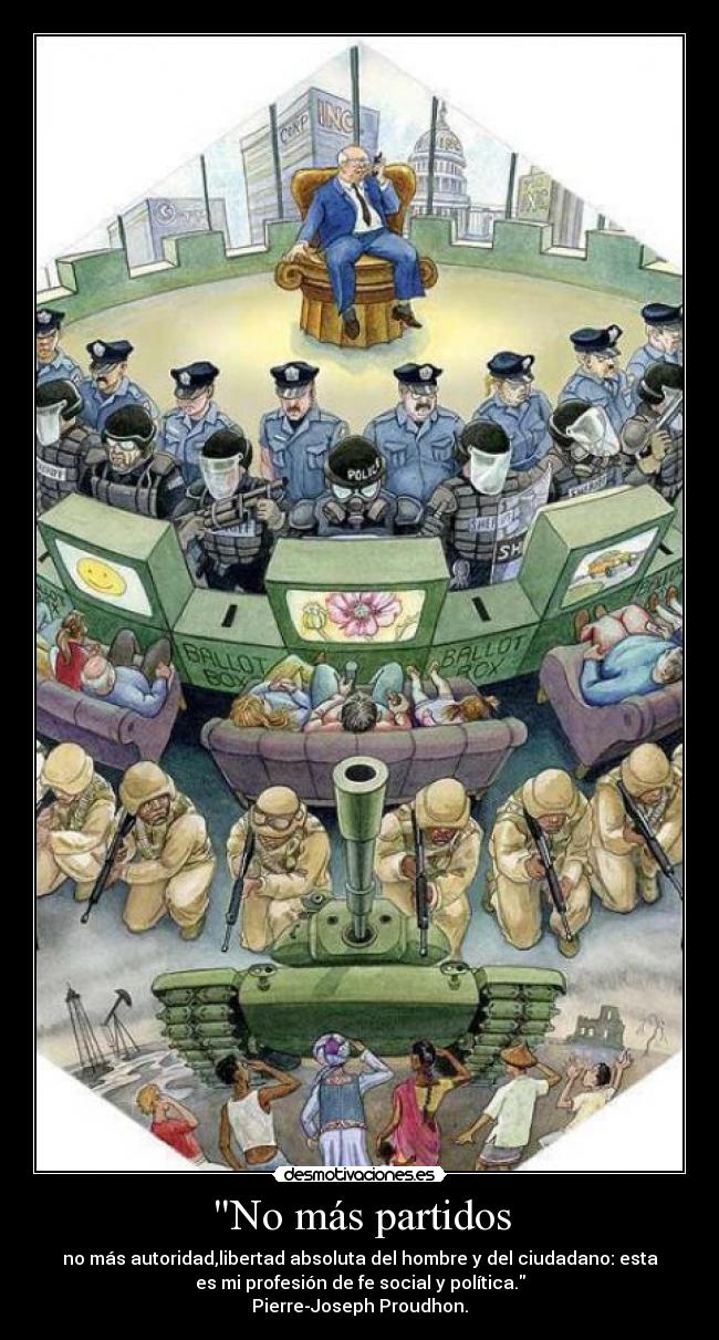 carteles mas partidos mas autoridad desmotivaciones