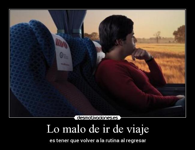 carteles viajes desmotivaciones