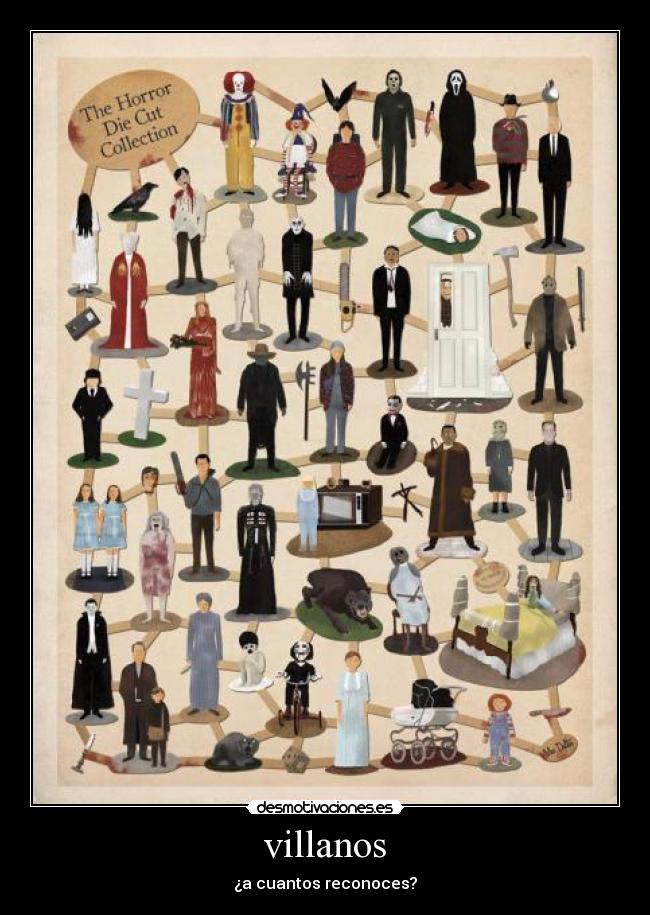 villanos - ¿a cuantos reconoces?