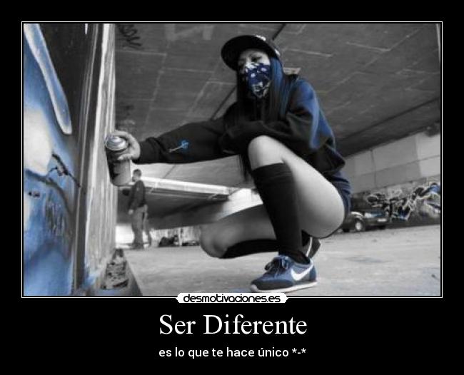 Ser Diferente - es lo que te hace único *-*