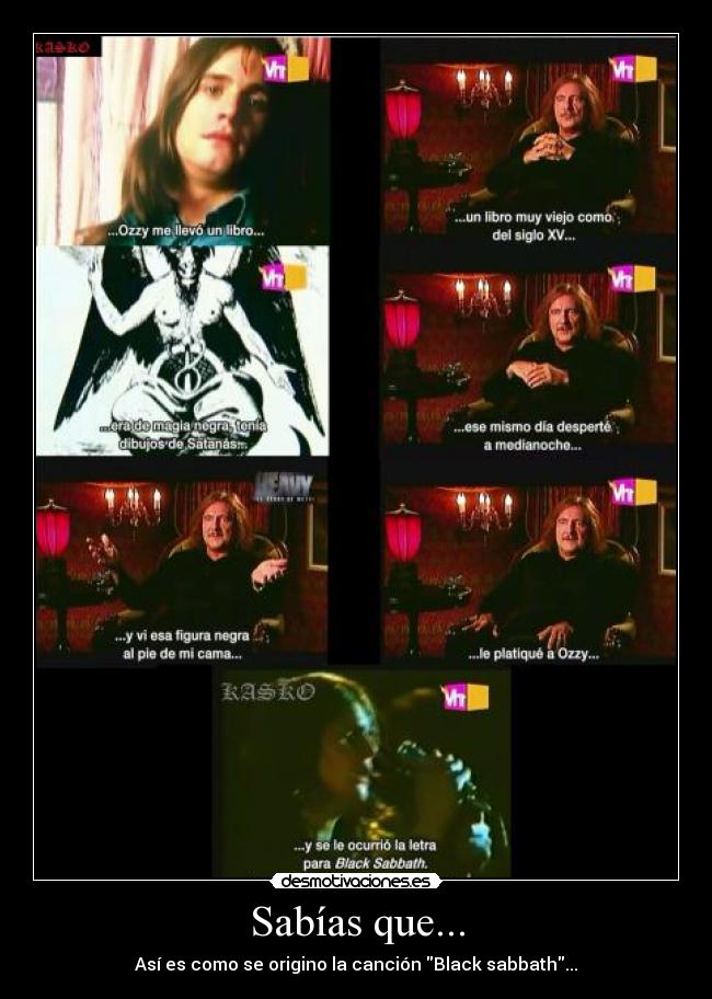 carteles kasko sabbath desmotivaciones