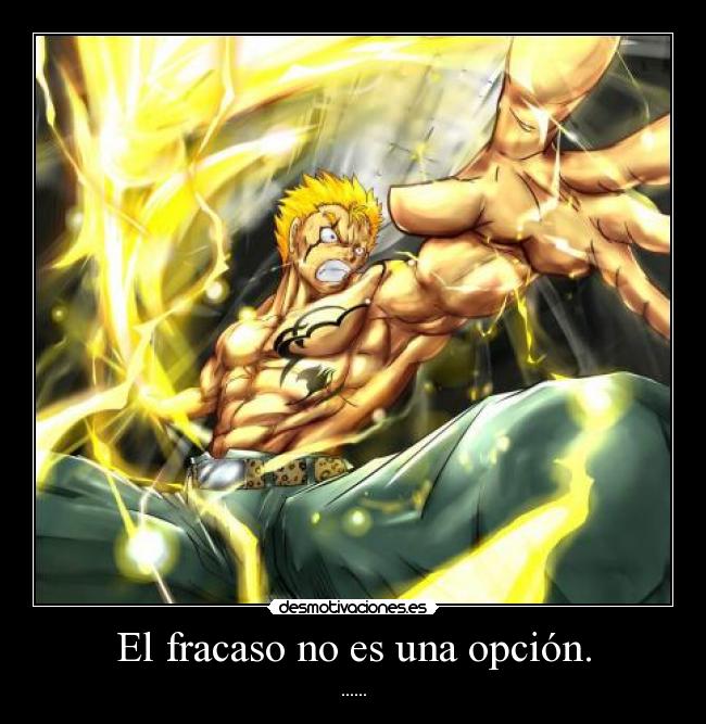 El fracaso no es una opción. - ......