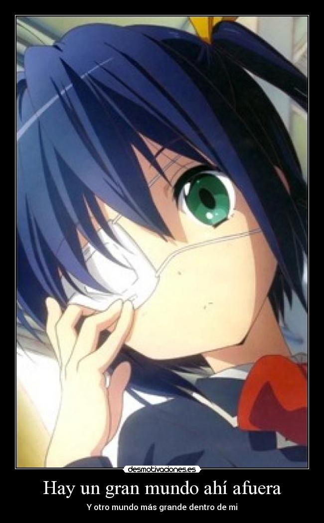 Hay un gran mundo ahí afuera - Y otro mundo más grande dentro de mi