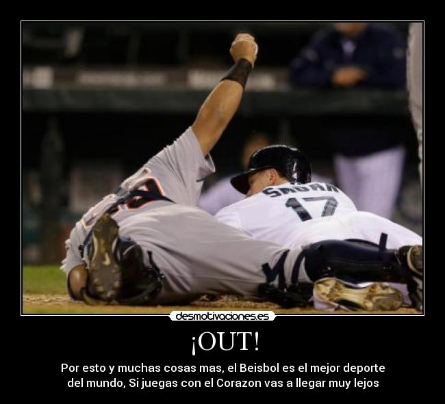 carteles beisbol desmotivaciones