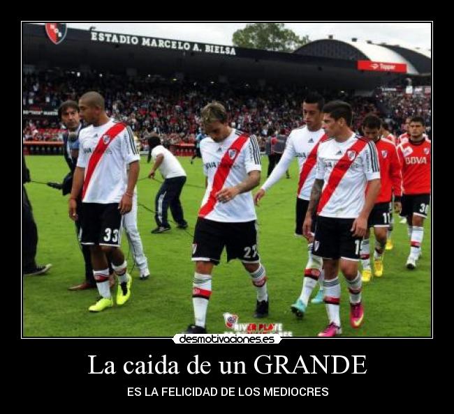 La caida de un GRANDE - ES LA FELICIDAD DE LOS MEDIOCRES