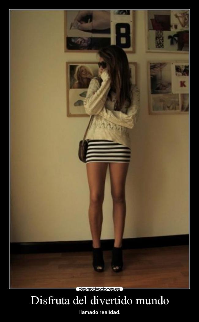 Disfruta del divertido mundo -