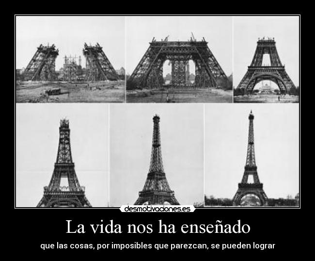 La vida nos ha enseñado -