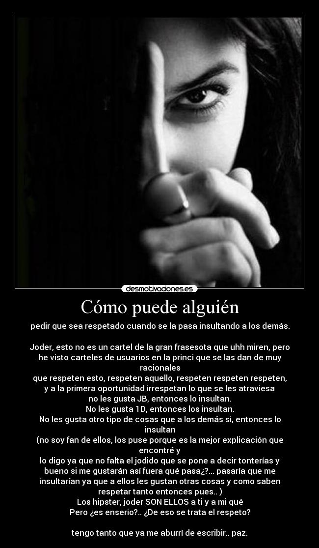 carteles chica misma imagen desmotivaciones