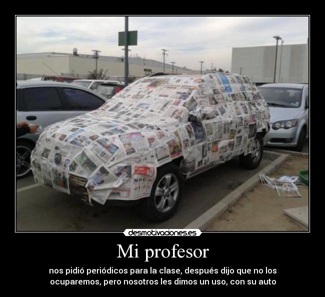Mi profesor -
