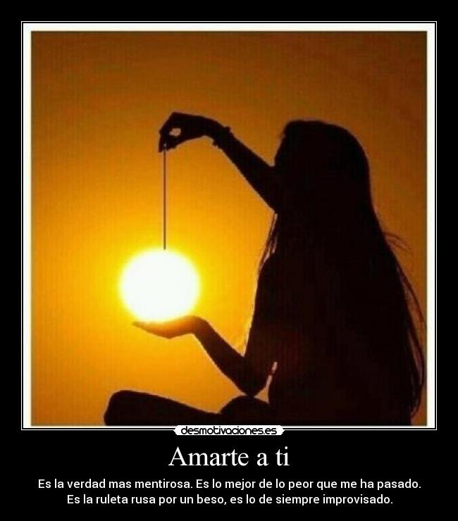 amarte a ti desmotivaciones