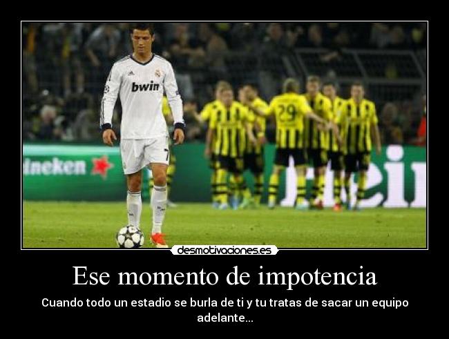 Ese momento de impotencia -