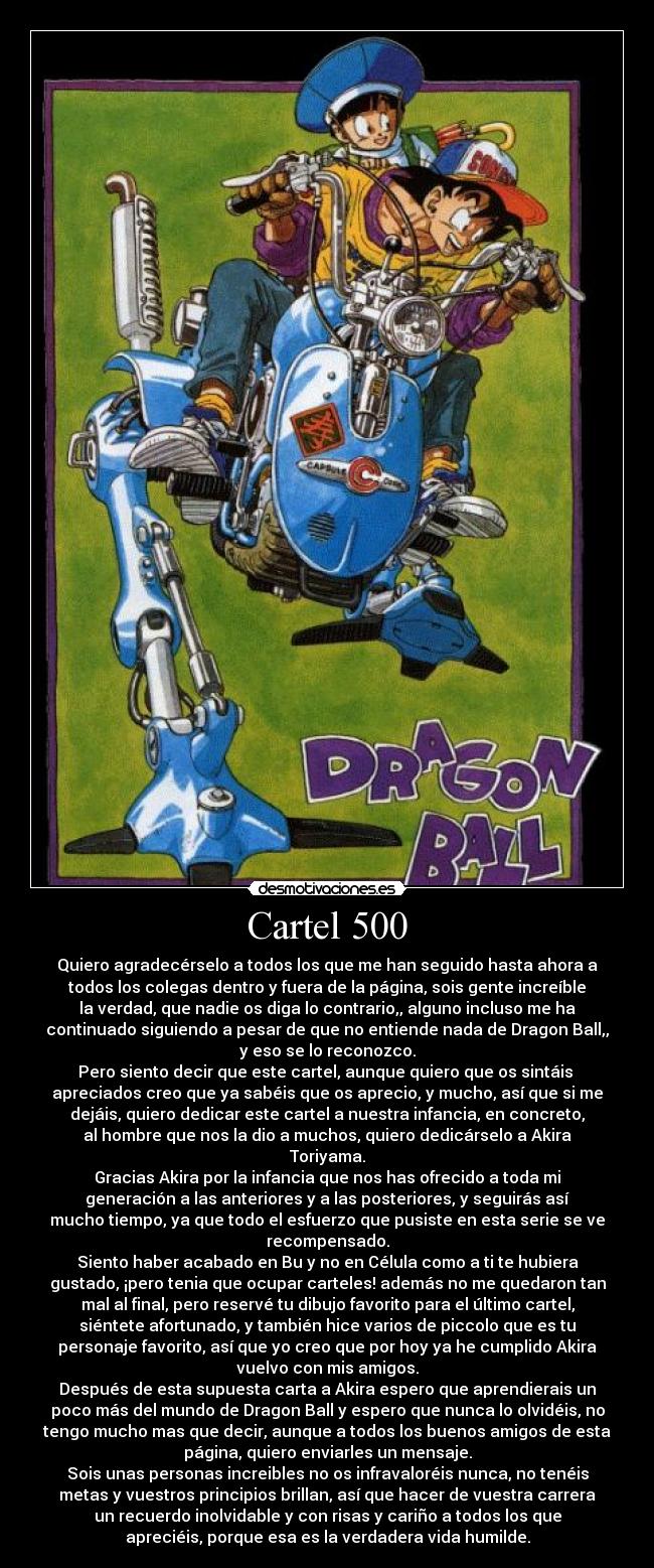Cartel 500 -