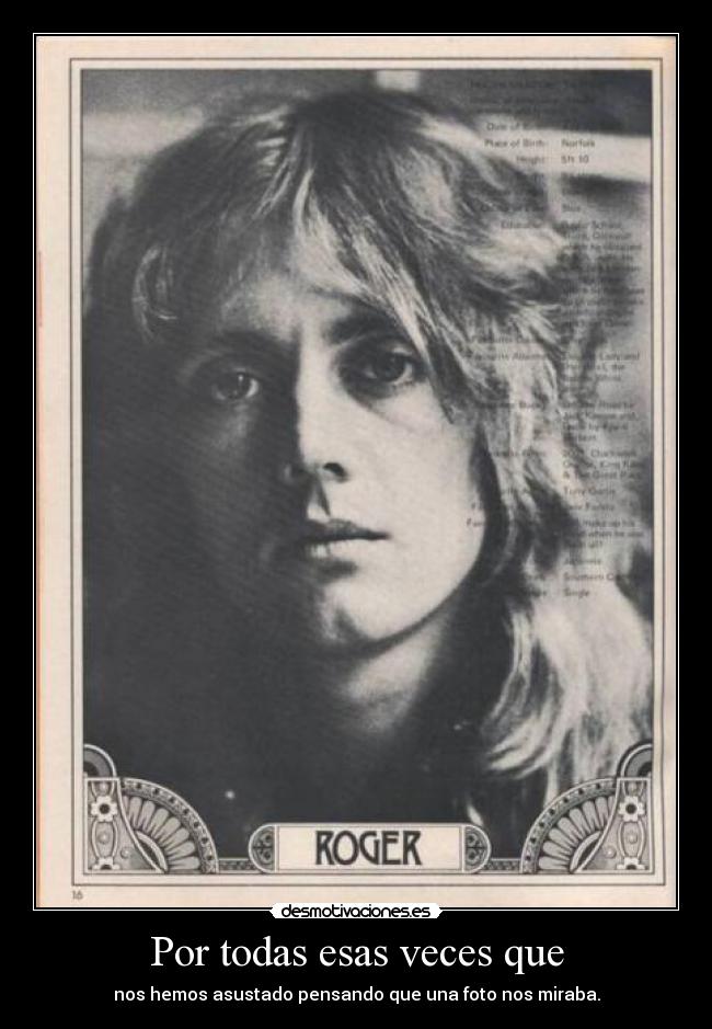 Por todas esas veces que - 