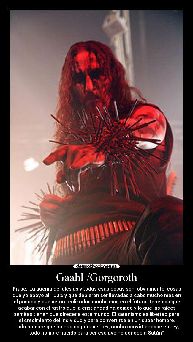 Gaahl /Gorgoroth - 
