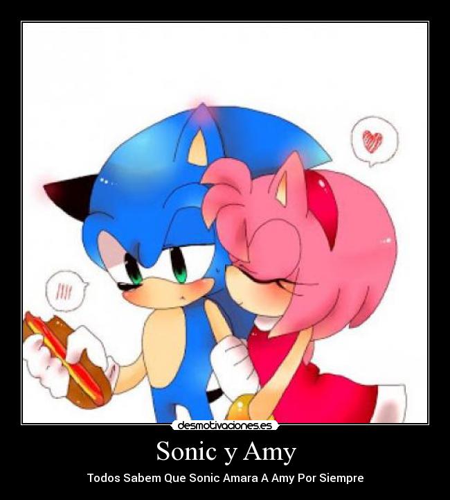 Sonic y Amy -