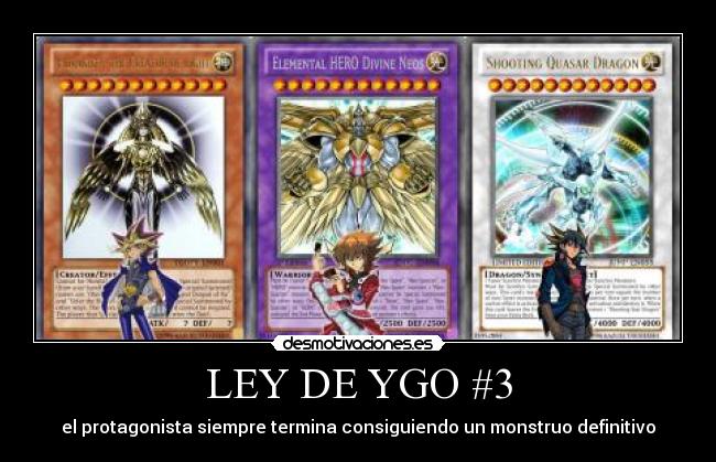 LEY DE YGO #3 -
