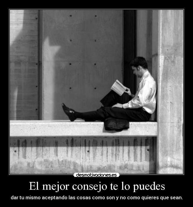 carteles mejor consejo desmotivaciones