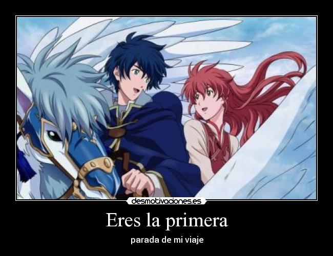 Eres la primera - parada de mi viaje