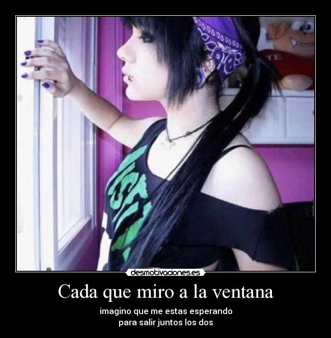 Cada que miro a la ventana - 