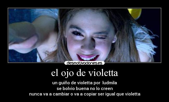 el ojo de violetta -
