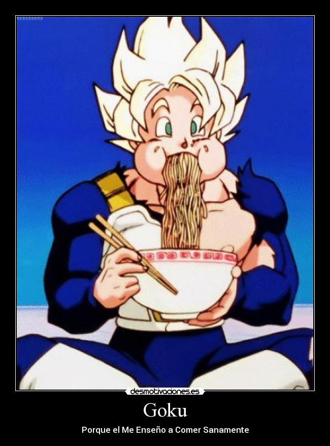 carteles divertido dragon ball goku desmotivaciones