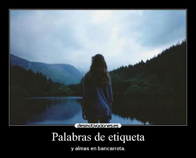 Palabras de etiqueta -