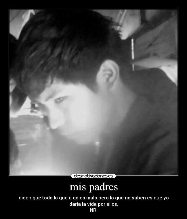 mis padres -