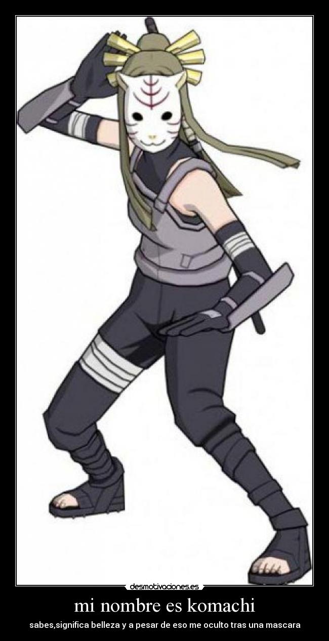 mi nombre es komachi -