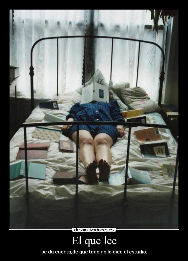 El que lee -