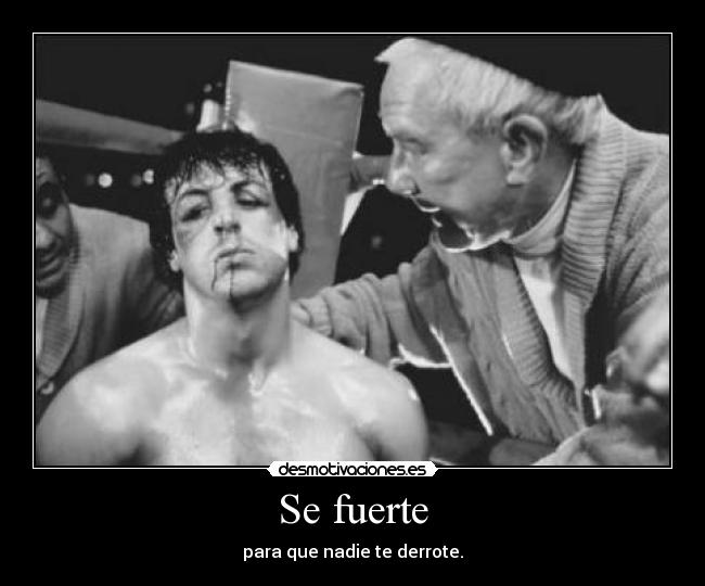 Se fuerte - 