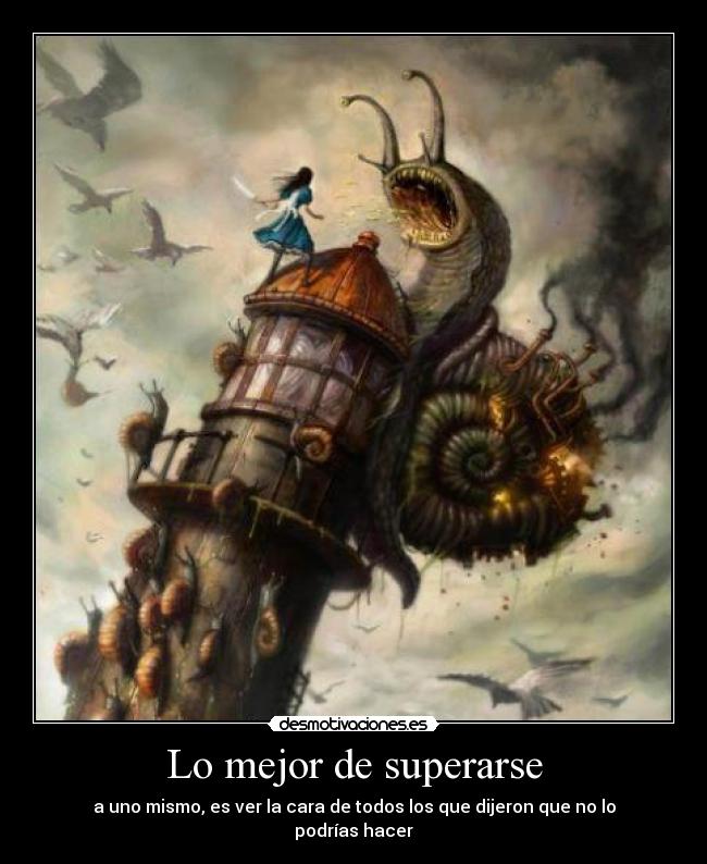 Lo mejor de superarse -