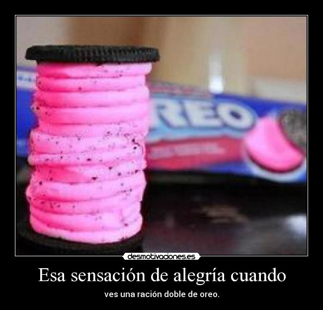 Esa sensación de alegría cuando - 