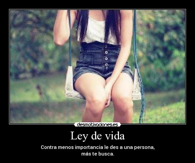 Ley de vida -