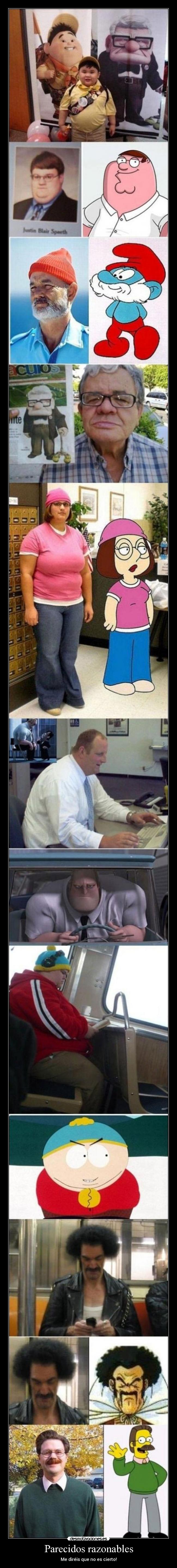 Parecidos razonables - 