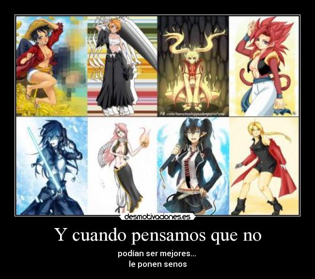 Y cuando pensamos que no - 