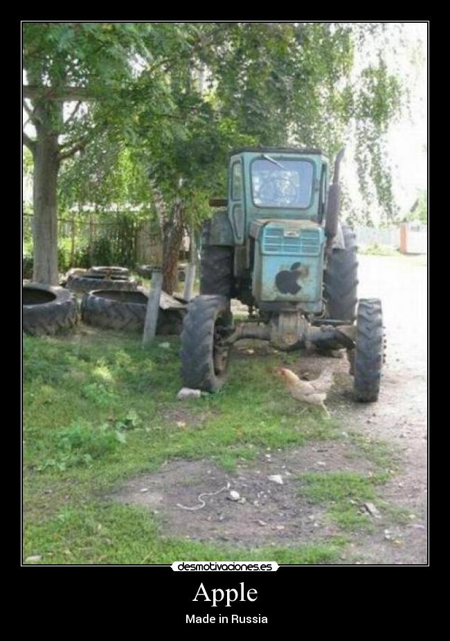 Apple - ☭ Made in Russia ☭