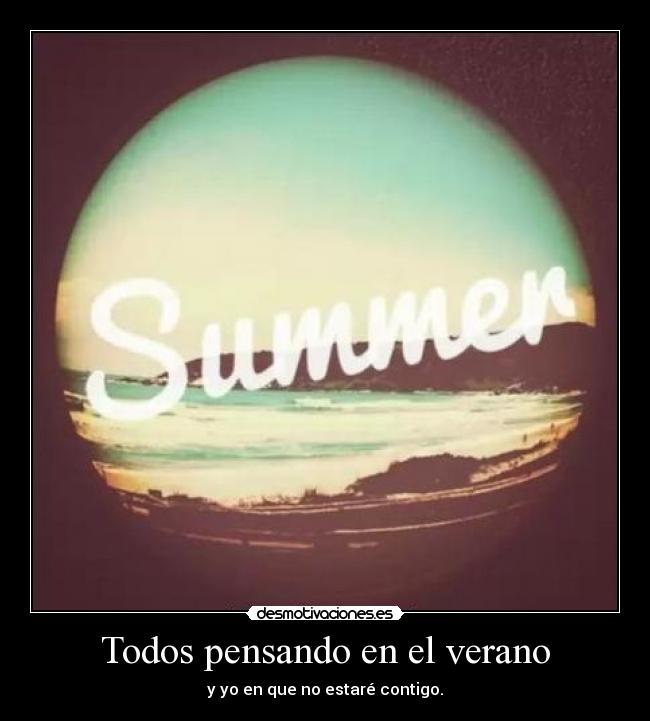 Todos pensando en el verano -