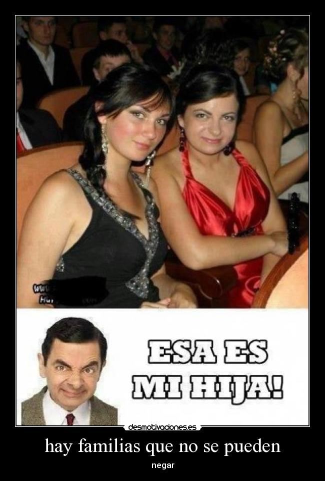hay familias que no se pueden - 
