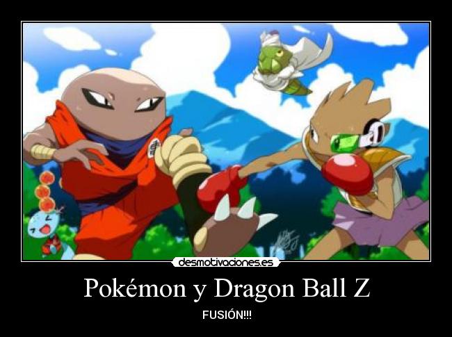 carteles pokemon pokemon anime anime otaku risas pokemon dragonball fusion humor risa hitmonlee hitmonchan desmotivaciones