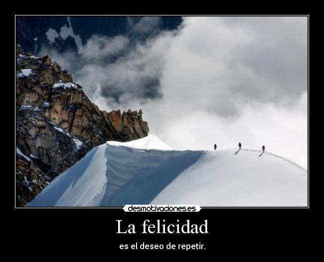 La felicidad -
